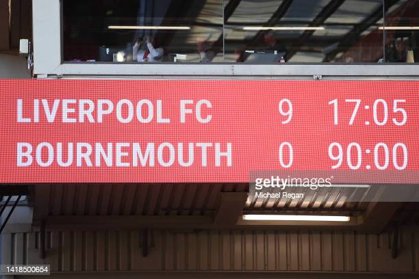 The result last time out at Anfield - (Photo by Michael Regan/Getty Images)