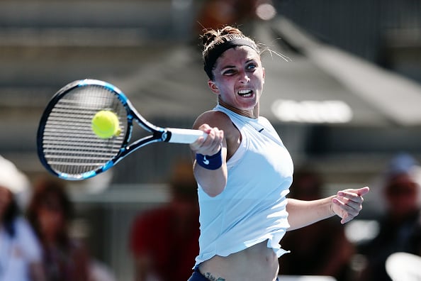 Sara Errani put up a tough fight but Strycova proved to be just too good | Photo: Anthony Au-Yeung/Getty Images AsiaPac