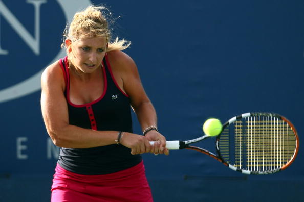 Bacsinszky at the 2009 US Open. Photo credit : Chris McGrath.