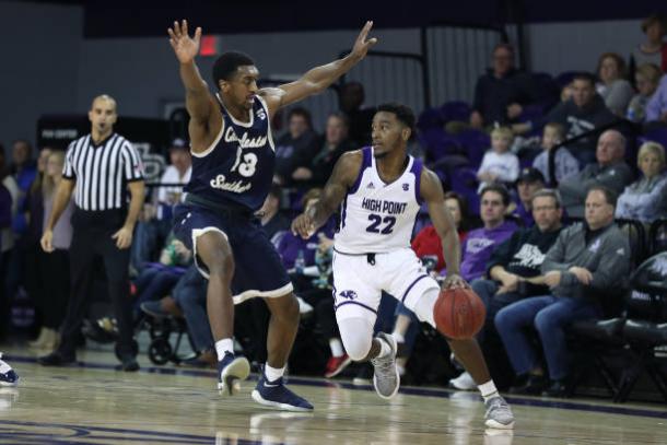 Fox is half a dynamic partnership that could take High Point a long way in the big South tournament/Photo: Getty Images