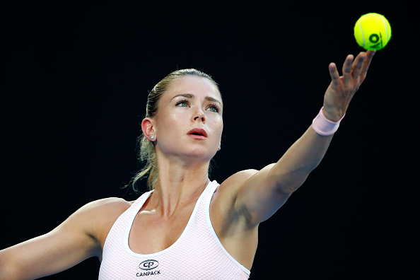 Giorgi started brightly but was unable to maintain that level of play (Getty/Scott Barbour)