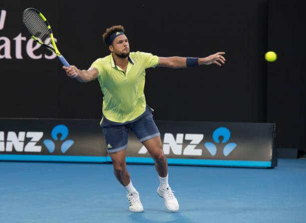 Tsonga did not play a bad match by any stretch, but was eventually beaten by an in-form Kyrgios (Getty/James D. Morgan)