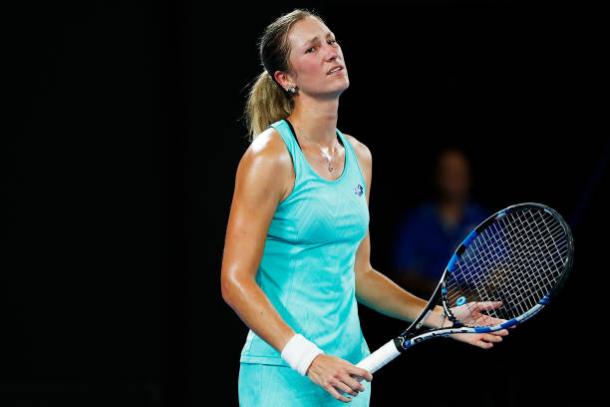 Allertova could do very little to trouble Svitolina today (Getty/Michael Dodge)