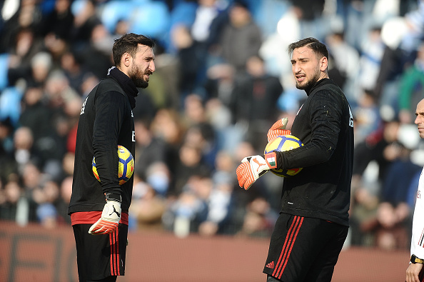 Irmãos Donnarumma são os únicos jogadores do Milan patrocinados pela Puma (Foto: Mario Carlini/Iguana Press/Getty Images)