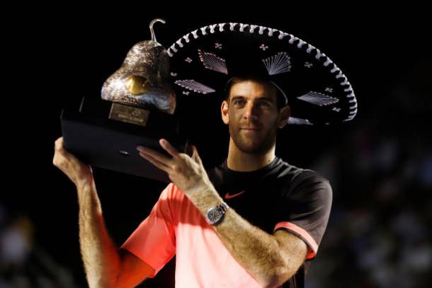 Del Potro won his 21st ATP Title at Acapulco earlier this year (Getty/Jam Media)