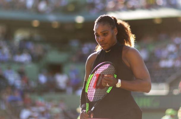 After a solid start, Williams struggled and could not match Osaka's ruthless tennis (Getty/Al Bello)