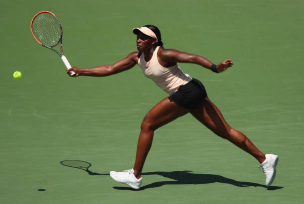 Stephens started slowly but eventually seized control of the match, and did not look back (Getty Images Sport/Clive Brunskill)