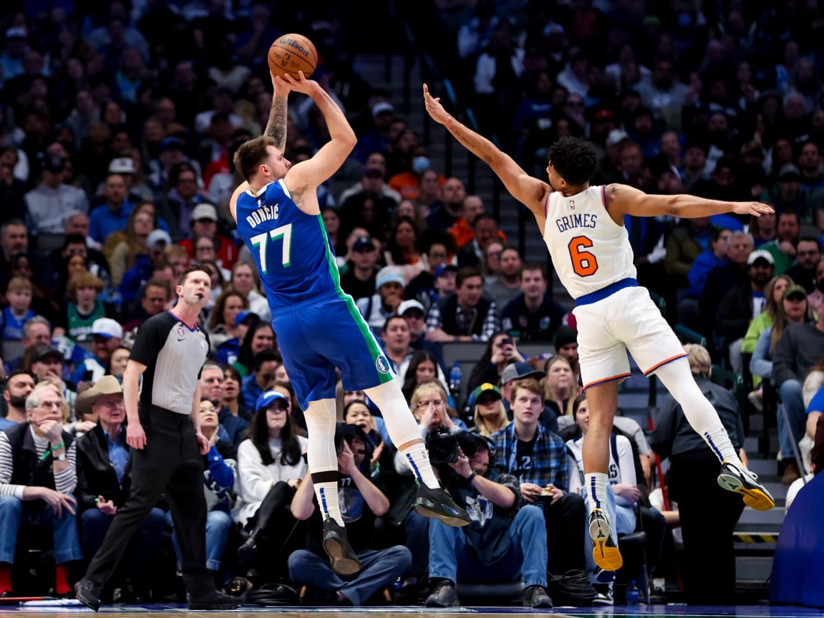 Luka Doncic ante New York Knicks / Fuente: Sports Illustrated