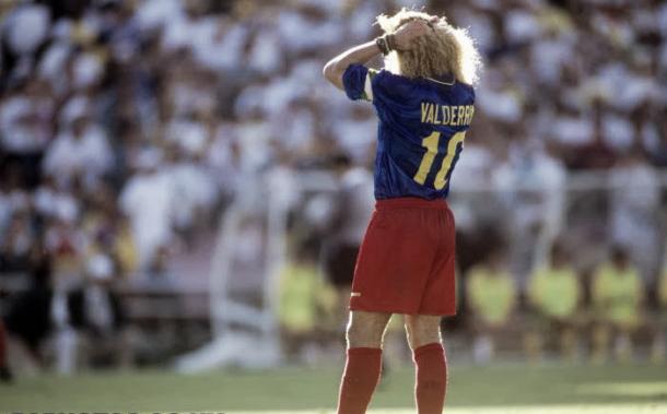 Carlos 'El Pibe' Valderrama en USA 90