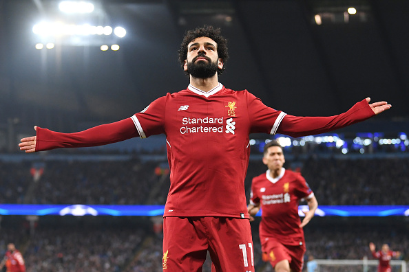 Mohamed Salah con el Liverpool en Europa | Getty Images