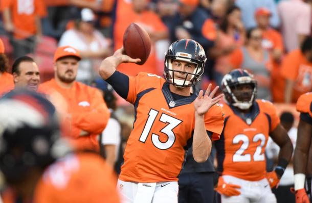 Siemian struggled in the first half against the Panthers | Source: foxsports.com