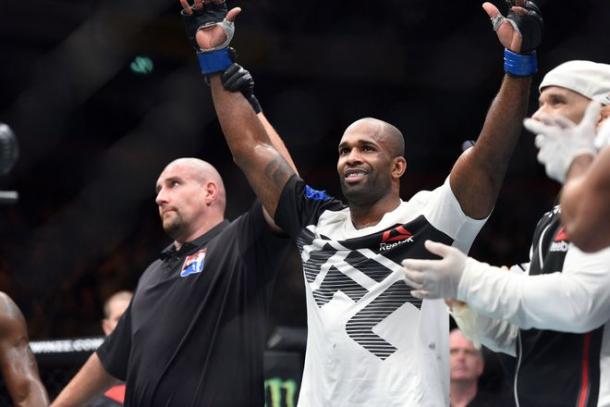 A win for Londener Jimi Manuwa | Photo: Per Haljestam-USA TODAY Sports