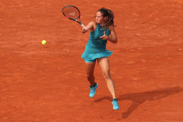 Kasatkina showed some flashes of brilliance, but was not good enough today (Getty/Matthew Stockman)