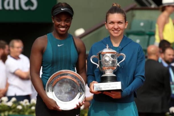 Sloane Stephens and Simona Halep will once again be in contention for a Slam title (Getty/Jean Catuffe)