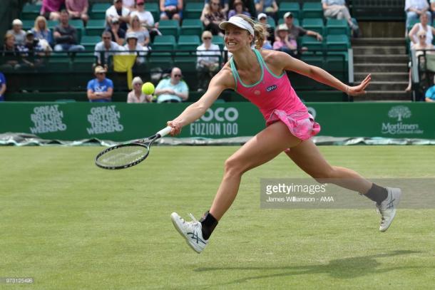 Mona Barthel caused a huge upset at the Nottingham Open. (picture: Getty Images / James Williamson - AMA)