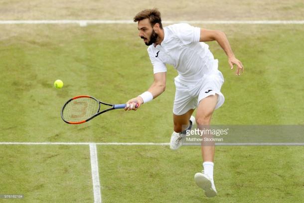 Granollers made a fast start to the match. (picture: Getty Images / Matthew Stockman)