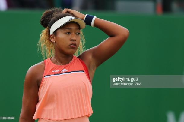 It was a frustrating afternoon for Naomi Osaka. (picture: Getty Images / James Williamson - AMA)