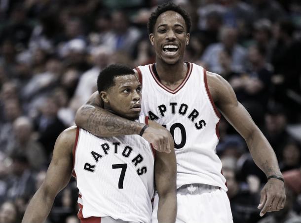 Lowry y DeRozan tendrán que mostrar su mejor nivel. | Foto: Toronto Star