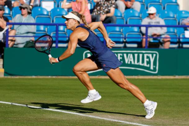 After a poor 2017, former finalist Angelique Kerber is putting together a solid 2018 season (Action Plus/Hongbo Chen)