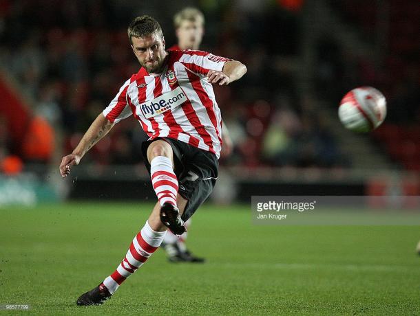 Lambert en un encuentro con el Southampton en League One. Foto: Getty Images