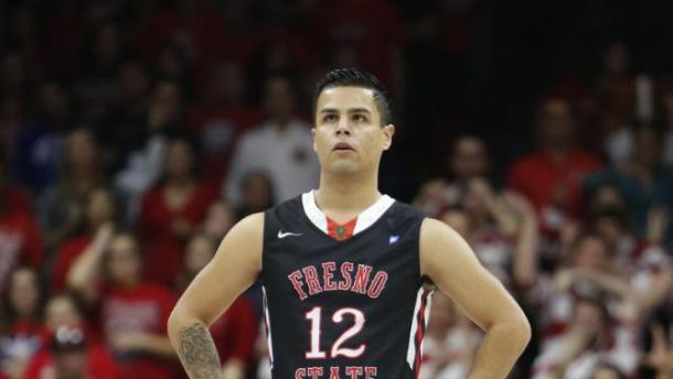 Fresno State's Cesar Guerrero will be hoping to make an impact this March. (Photo credit: AP)