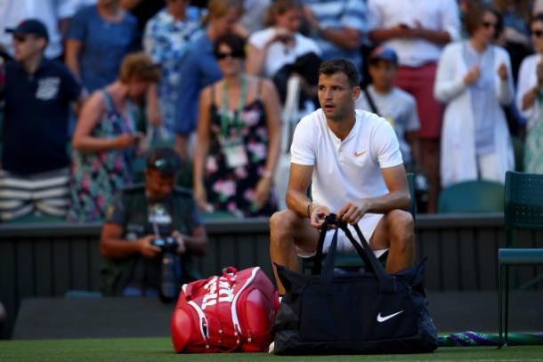 Grigor Dimitrov fell to another poor loss in the opening round (Getty/Clive Brunskill)