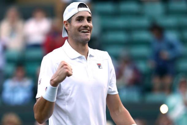 John Isner reached his first Grand Slam semifinal at Wimbledon despite previously never making the second week (Getty/Matthew Stockman)