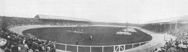 Panorámica del White City Stadium. 24 de Julio de 1908. Ph: Asociación Olímpica Británica