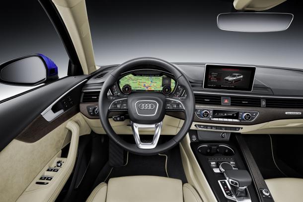Interior Audi A4 (Imagen: Audi)