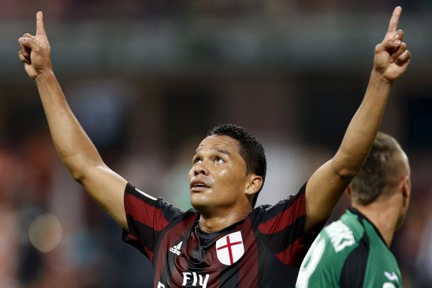 Bacca and his trademark celebration | Photo: gazzettaworld.com