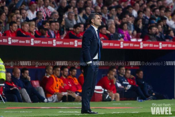Ernesto Valverde en la final de la Copa del Rey | Foto de Daniel Nieto, VAVEL