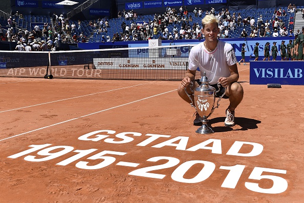 Thiem won the 100th edition of Gstaad (Getty/AFP/Alain Grosclaude)