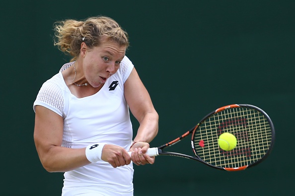 Anna-Lena Friedsam must be aggressive in this match up (AFP/Justin Tallis)