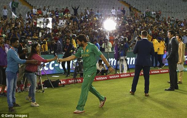 Afridi will consider his international future after the tournament (photo: Getty Images)