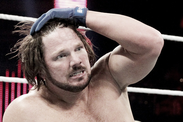 AJ was frustrated he failed to capture the WWE World Heavyweight Championship. Photo- WhatCulture