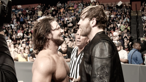 Ambrose and Styles clash for the company's most prestigious prize (Photo: http://dailyddt.com)