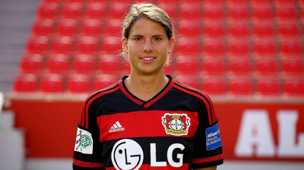 Krahn arrive from Bayern last season and played 19 games in the Frauen Bundesliga. (Photo: dfb.de)