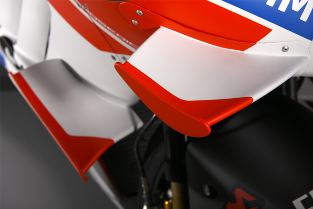 Detalle de las aletas/Foto: Ducati Racing