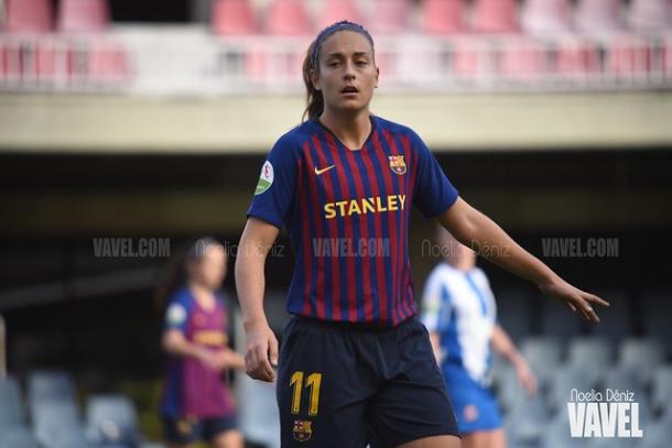 Alexia Putellas, jugadora del FC Barcelona. FOTO: Noelia Déniz