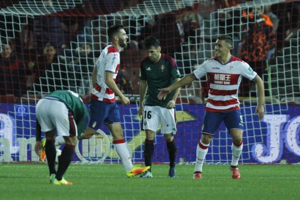 Gol de Toral a Osasuna | Foto: AL Juárez
