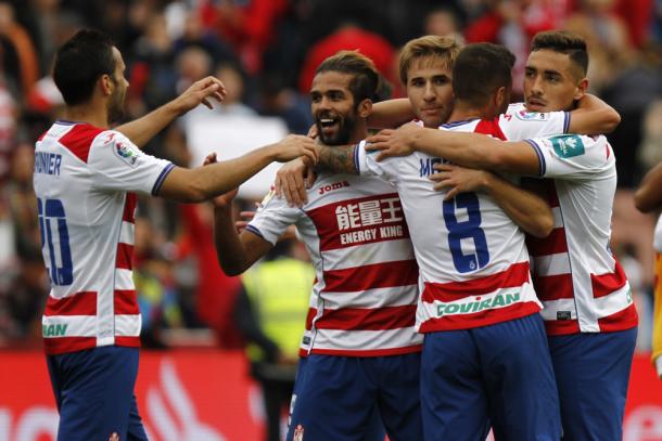 El Granada logró su primera victoria en Liga contra el Sevilla | Foto: AL Juárez