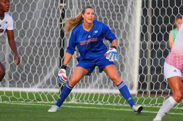 Casey Murphy during her Rutgers days | Source: Rich Graessle-The Scarlet Knights