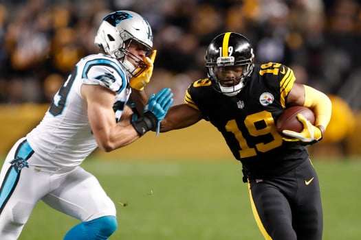 The Panthers defense could not stop the Steelers | Source: Keith Srakocic-Associated Press