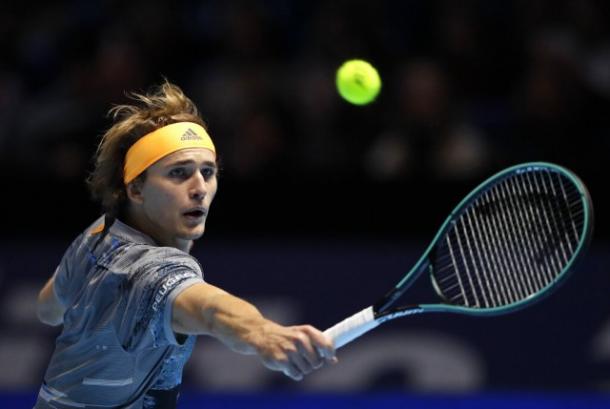 Zverev was in top form throughout his victory over Nadal/Photo: Kirsty Wigglesworth/Associated Press