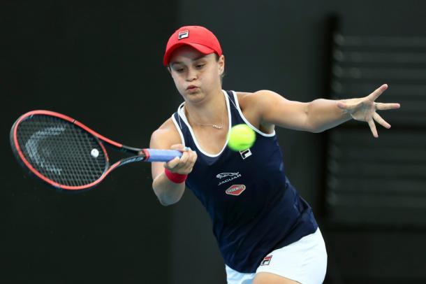 Barty is looking for her first win in singles after crashing out early in Brisbane/Photo: Associated Press