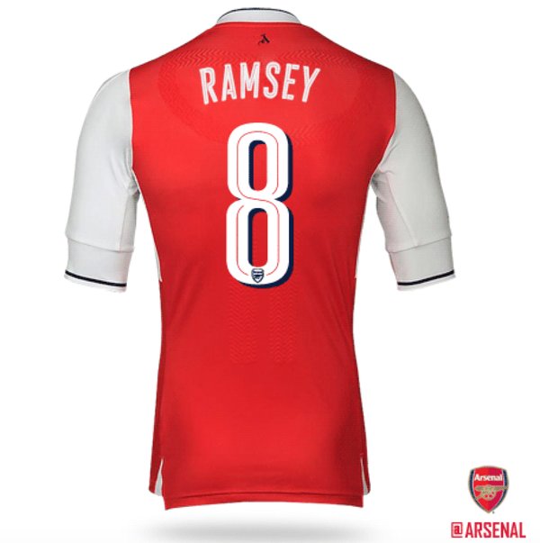 Arsenal posted this photo on their official Twitter account to announce the change. | Image source: Arsenal FC