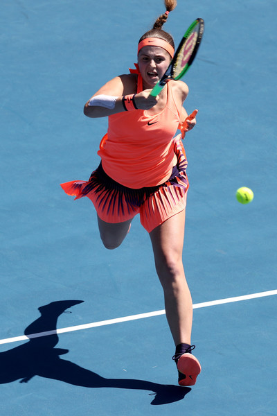 Jelena Ostapenko during her match | Photo: Phil Walter/Getty Images AsiaPac