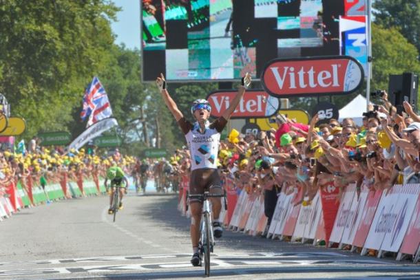 Vuillermoz se llevó una etapa parecida en el Tour 2015 | Fuente: ASO/B.Bade