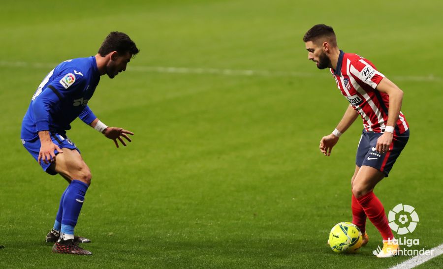Atlético vs Getafe, partido de ida // Fuente: LaLiga