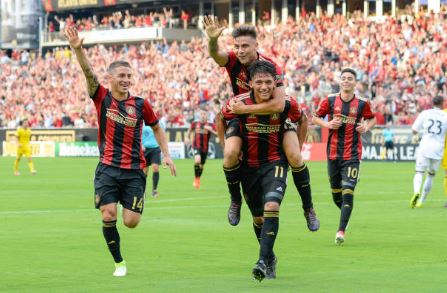 Two of Atlanta United FC's most dangerous players | Source: Rich von Biberstein - Icon Sportswire via Getty Image